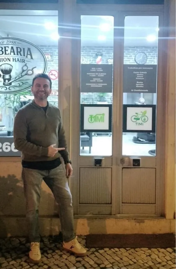 Espaço do parceiro Barberia Fashion Hair, em Lisboa