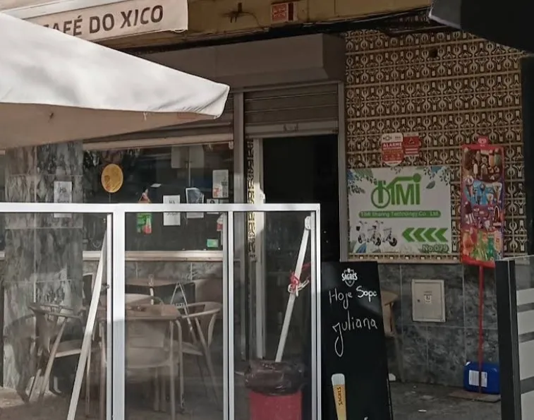 Espaço do parceiro Café do Xico, em Setúbal