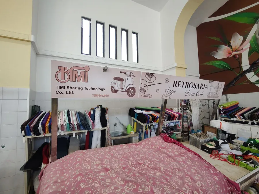 Espaço do parceiro Retrosaria Dress Code, em Albufeira